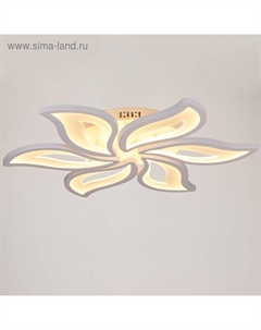 Люстра с ПДУ 671143/6 LED 168 Вт диммер 3 режима 3000-6000К белый 71×71×8.3 см Bayerlux