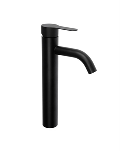 Смеситель для раковины ZEIN Z87, однорычажный, короткий излив, нержавеющая сталь, черный Zein