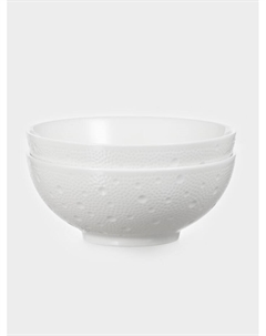 Салатники Fray, набор 2 шт., 700 мл, d=16 см, фарфор, белые Magistro