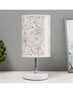 Лампа настольная 1×60 Вт E27 золото 14.5×14.5×30 см Risalux