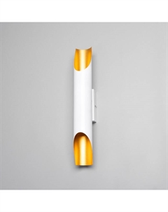 Бра «Тубус» 2хGU10 35 Вт белый золото 6×6×47 см Bayerlux