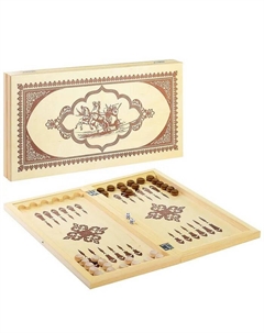 Игра настольная «Нарды» деревянные, поле: 40 × 40 см Десятое королевство