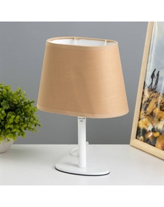 Лампа настольная Harry 1х15Вт Е14 белый 20х10х26,5см Risalux