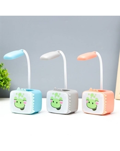 Настольная лампа «Динозаврик» LED 3 Вт USB АКБ МИКС 5.5×8×29 см Risalux