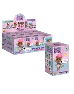 Кукла-сюрприз LUCKY BOX Party girl, музыкальные инструменты и аксессуары, МИКС 1toy