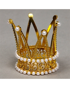 Топпер для торта «Корона принцессы», цвет золото Страна карнавалия