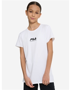 Футболка спортивная для девочек, Белый Fila