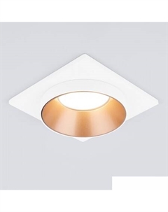 Точечный светильник 116 MR16 (золото/белый) Elektrostandard