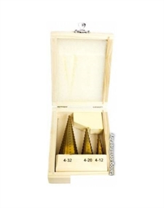 Набор сверл F-44730S (3 шт) Forsage