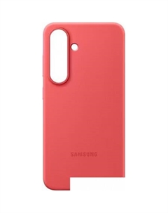 Чехол для телефона Silicone Case Galaxy S25 (красный) Samsung