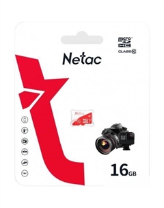Карта памяти microSDHC P500 ECO 16GB Netac