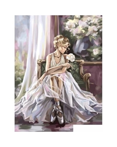 Картина по номерам Балерина 9688709 Школа талантов