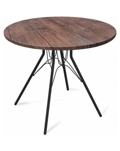 Кухонный стол SHT-TU34-P/80 (черный муар/палисандр) Sheffilton