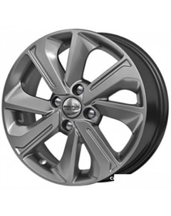 Литые диски KL-319 15x6" 4x100мм DIA 54.1мм ET 46мм Графит Skad