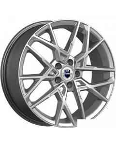 Литые диски Вудроф (КС1044) 18x7" 5x114.3мм DIA 60.1мм ET 45мм дарк платинум K&k