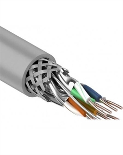 Кабель 01-0542 без разъемов (305 м, серый) Rexant