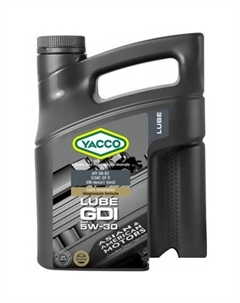Моторное масло LUBE GDI 5W-30 5л Yacco