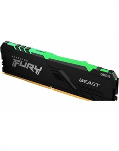 Оперативная память FURY Beast RGB 16GB DDR4 PC4-25600 KF432C16BBA/16 Kingston