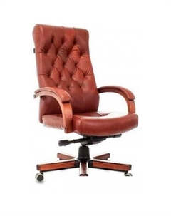 Офисное кресло T-9928WALNUT/CHOK (светло-коричневый) Бюрократ