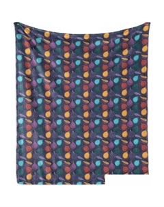 Плед Цветные овощи 180x230 blan_385248 Joyarty