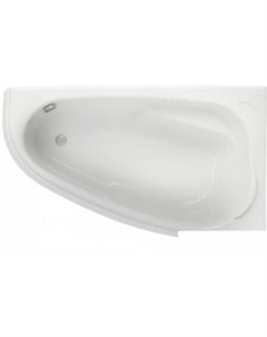 Ванна Joanna 150x95 R (с ножками и экраном) Cersanit