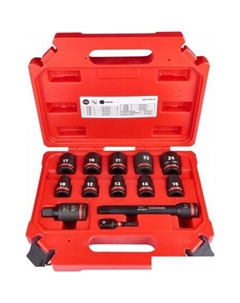 Набор головок слесарных Shockwave 4932480456 (13 шт) Milwaukee