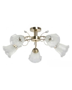 Припотолочная люстра Флора 25 670011005 De city