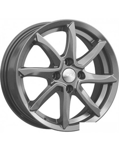 Литые диски Осака (КЛ317) 15x6" 4x100мм DIA 60.1мм ET 40мм Графит Skad