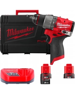 Ударная дрель-шуруповерт M12 FUEL M12FPD2-202X 4933479868 (с 2-мя АКБ 2 Ач, кейс) Milwaukee