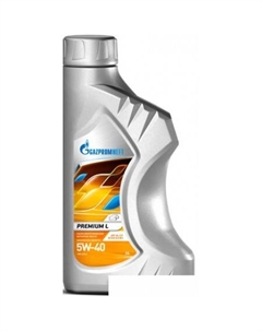 Моторное масло Premium L 5W-40 1л Gazpromneft