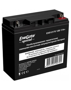 Аккумулятор для ИБП Special EXS12170 (12В/17 А·ч) [ES255177RUS] Exegate