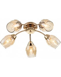 Припотолочная люстра 663/5P Gold Escada
