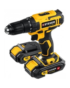 Дрель-шуруповерт CD-160-2 (с 2-мя АКБ, кейс) Steher