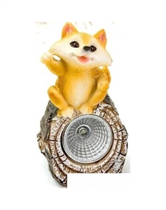 Садовый светильник-фигура Лисенок Чудесный сад