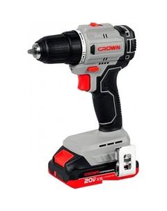 Дрель-шуруповерт CT21104HXS-2 BMC (с 2-мя АКБ, кейс) Crown