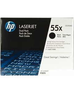 Картридж LaserJet 55X (CE255XD) Hp