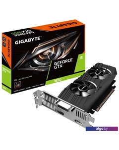 Видеокарта GeForce GTX 1650 OC Low Profile 4GB GDDR5 GV-N1650OC-4GL Gigabyte
