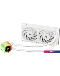 Жидкостное охлаждение для процессора CC 240 (белый) 1stplayer