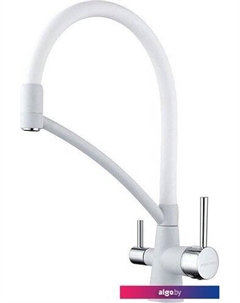 Смеситель Siеgen Si213111-431 (белый/белый матовый-хром) Paulmark