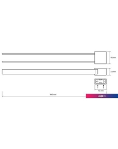 Держатель для полотенца Via 135004102 Bemeta