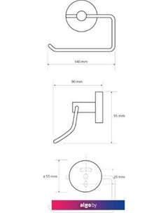 Держатель для туалетной бумаги White 104112044 Bemeta