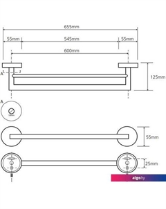 Держатель для полотенца Brilo 161204052 Bemeta