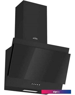 Кухонная вытяжка Коралл 50П-430-К3Д 266399 (черный/черное стекло) Elikor
