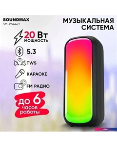 Беспроводная колонка SM-PS4427 Soundmax