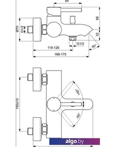 Смеситель Ceraline BC199 Ideal standard