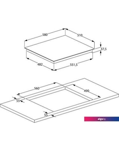 Варочная панель HIC64402T Beko