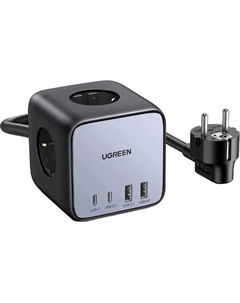 Сетевой фильтр DigiNest Cube Power Strip CD268 60113 Ugreen