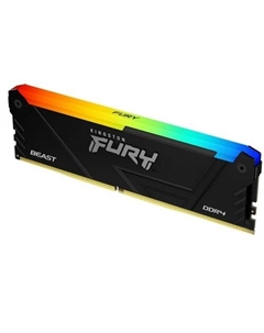 Оперативная память FURY Beast RGB 8ГБ DDR4 3200 МГц KF432C16BB2A/8 Kingston