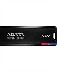Внешний накопитель SC610 1000GB SC610-1000G-CBK/RD Adata
