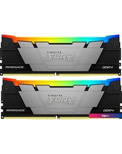 Оперативная память FURY Renegade RGB 2x32ГБ DDR4 3200 МГц KF432C16RB2AK2/64 Kingston
